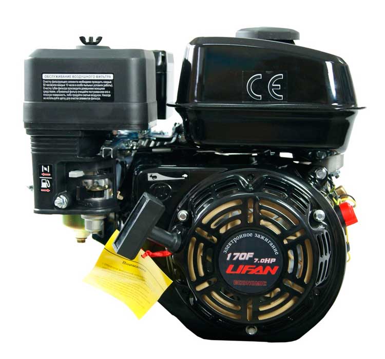 Двигатель 7,0 л.с. (LIFAN 170F) ECO