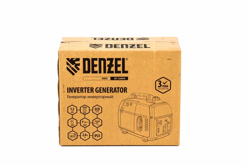 Генератор 1200iS GT инвертор. Denzel