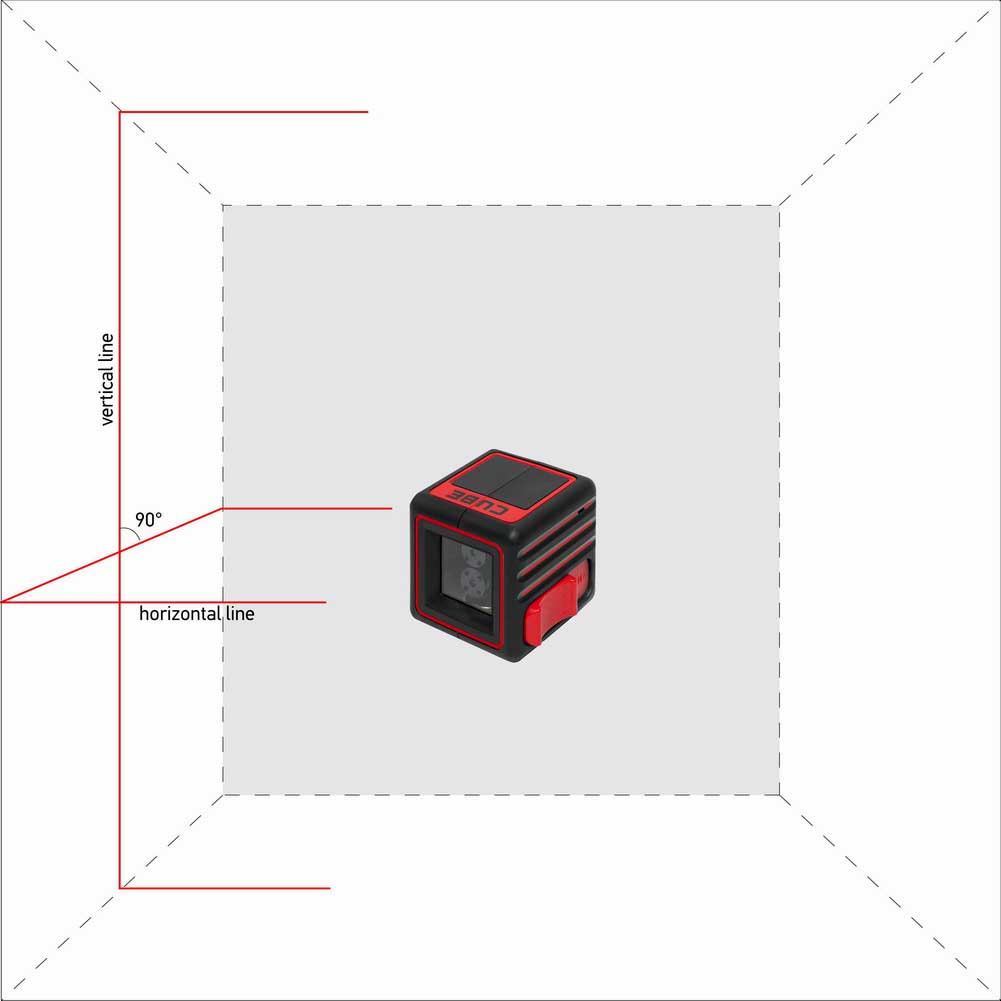 Уровень лазерный Cube Basic ADA