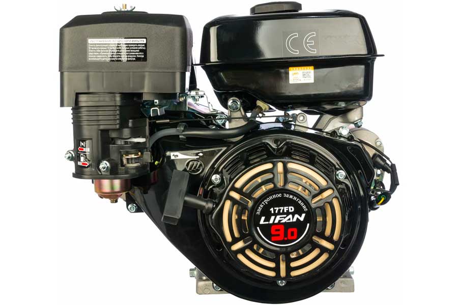 Двигатель 9,0 л.с. (LIFAN 177FD) эл.стартер